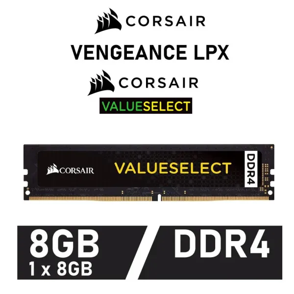 Corsair Value Select DDR4 2133 PC4-17000 8GB CL15