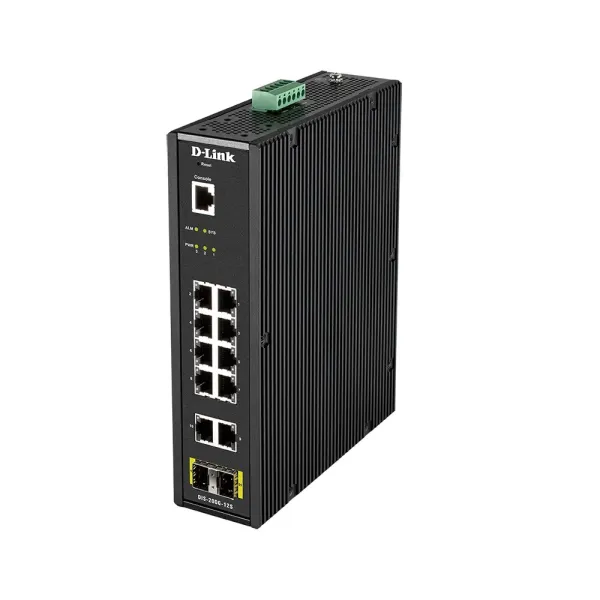 D-Link DIS-200G-12S Switch 10 Puertos Gigabit + 2 Puertos SFP
