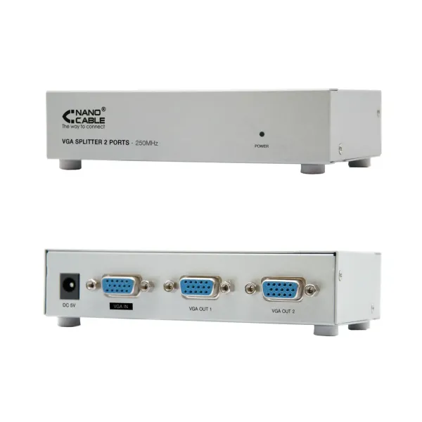 Duplicador Alimentado SVGA 2 Monitores