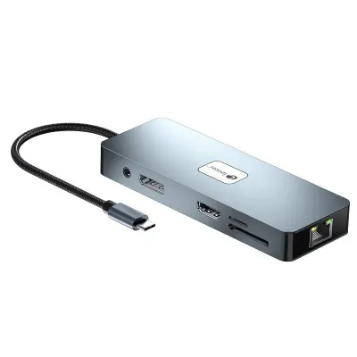 Leotec LEDS03 Docking Station 11 en1 Plus USB-C PD 100W / HDMI