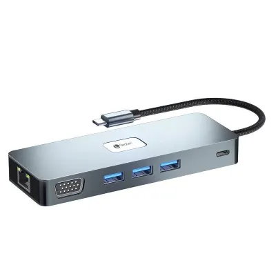 Leotec LEDS03 Docking Station 11 en1 Plus USB-C PD 100W / HDMI