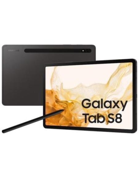 Tablet Samsung Galaxy Tab S8 11'/ 8GB/ 256GB/ Octacore/ Gris Grafit...