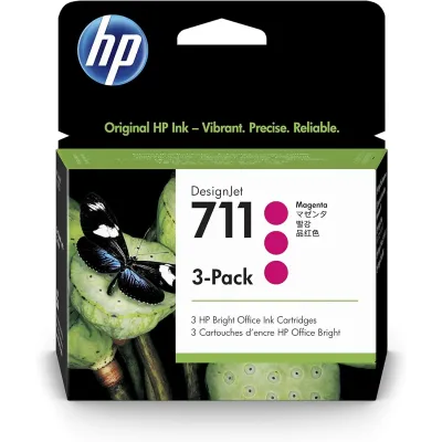 HP 711 Multipack cartuchos 3x Magenta CZ135A - Cartucho de HP 711 Multipack cartuchos 3x Magenta CZ135A - Cartucho de