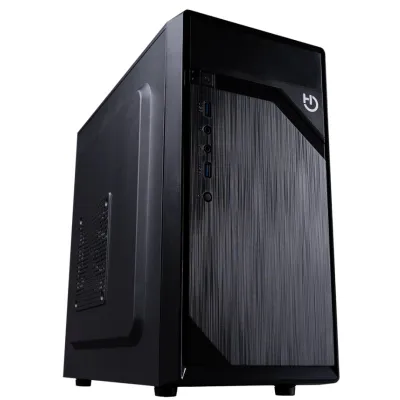 Hiditec Q2PRO Caja mATX/iTX con Fuente 500W y lector de tarjetas