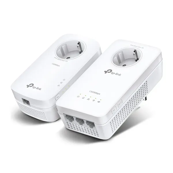 TP-Link TL-WPA8631P KIT PLC Powerline Red Eléctrica AV1000 + WiFi AC1300 Puerto Gigabit con Enchufe