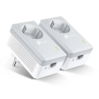 TP-Link TL-PA4010P KIT PLC Powerline Red Eléctrica AV600 Con TP-Link TL-PA4010P KIT PLC Powerline Red Eléctrica AV600 Con