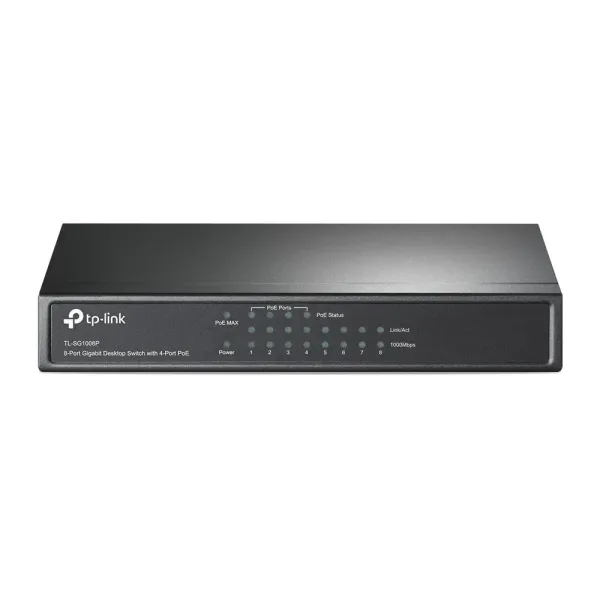 TP-Link TL-SG1008P Switch de Escritorio 8 Puertos Gigabit con 4 Puertos PoE
