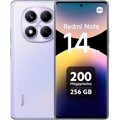 Xiaomi Redmi Note 14 Pro 4G 8/256GB Morado Aurora Libre