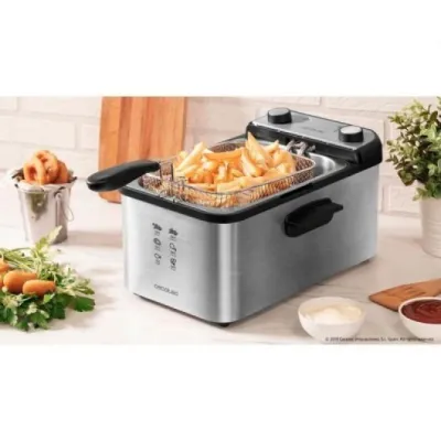 Cecotec CleanFry Infinity 3000 Full Inox Freidora 3L 2400W