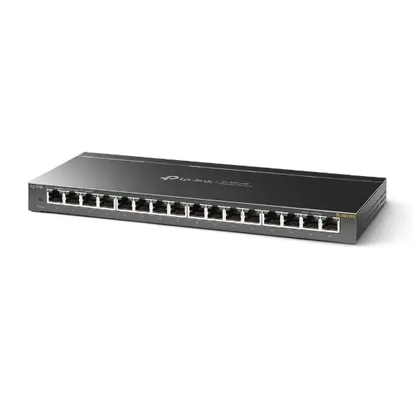 TP-Link TL-SG116E Switch 16 Puertos Gigabit 10/100/1000 Mbps Metálico No Administrado PRO