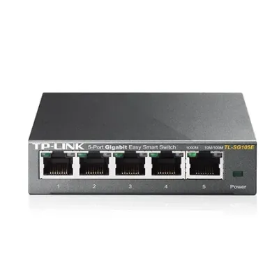 TP-Link TL-SG105E Easy Smart Switch 5 Puertos TP-Link TL-SG105E Easy Smart Switch 5 Puertos