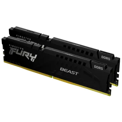 Kingston FURY Beast KIT 32GB DDR5 a 5200MHz CL40 1.25v XMP 3.0 Kingston FURY Beast KIT 32GB DDR5 a 5200MHz CL40 1.25v XMP 3.0