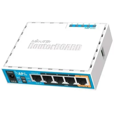 Mikrotik hAP AC Lite Punto de Acceso WiFi Dual Band AC750