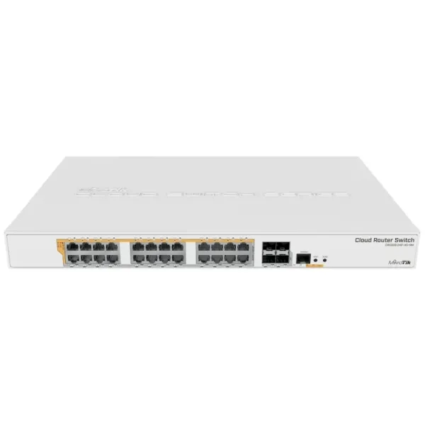 Mikrotik CRS328-24P-4S+RM Switch 24 Puertos Gigabit PoE + 4 SFP+