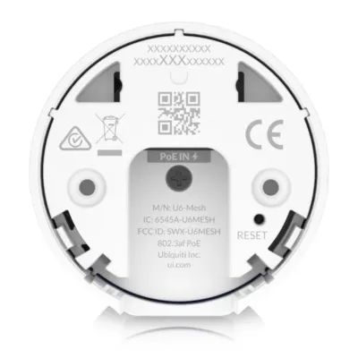 Ubiquiti U6 Mesh Punto de Acceso WiFi 6 para Interior/Exterior