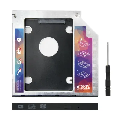Nanocable Adaptador Disco Duro 7.0mm para Unidad Óptica 9.5mm