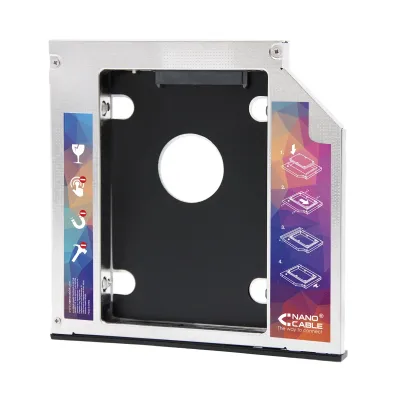 Nanocable Adaptador Disco Duro 7.0mm para Unidad Óptica 9.5mm