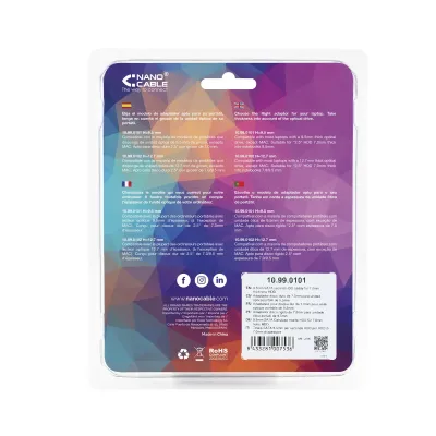 Nanocable Adaptador Disco Duro 7.0mm para Unidad Óptica 9.5mm