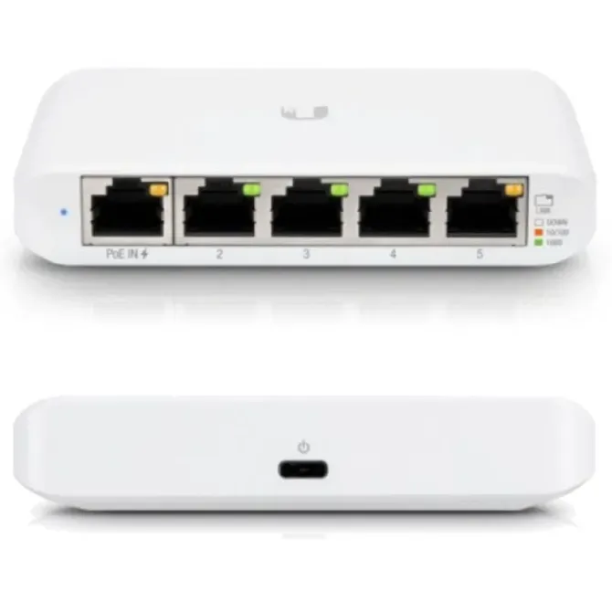 Ubiquiti USW-Flex-Mini Switch Gestionado 5x Gigabit Ethernet /