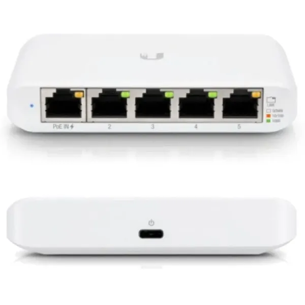 Ubiquiti USW-Flex-Mini Switch Gestionado 5x Gigabit Ethernet / 1xPoE