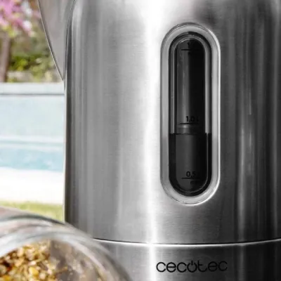 Hervidor de Agua Cecotec ThermoSense 290 Steel/ 2200W/
