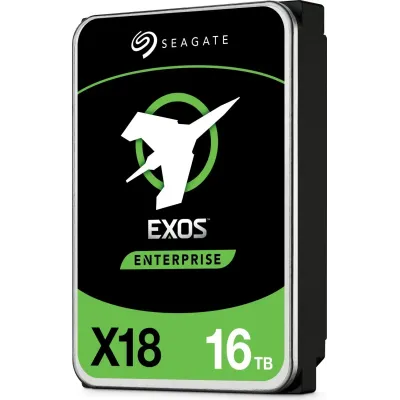Seagate 16TB Exos X18 SATA 6GB/s 7200rpm 256MB 3.5" 512e/4Kn Seagate 16TB Exos X18 SATA 6GB/s 7200rpm 256MB 3.5" 512e/4Kn