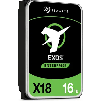 Seagate 16TB Exos X18 SATA 6GB/s 7200rpm 256MB 3.5" 512e/4Kn Seagate 16TB Exos X18 SATA 6GB/s 7200rpm 256MB 3.5" 512e/4Kn