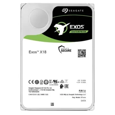 Seagate 16TB Exos X18 SATA 6GB/s 7200rpm 256MB 3.5" 512e/4Kn Seagate 16TB Exos X18 SATA 6GB/s 7200rpm 256MB 3.5" 512e/4Kn
