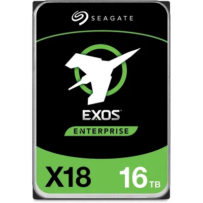 Seagate 16TB Exos X18 SATA 6GB/s 7200rpm 256MB 3.5" 512e/4Kn Seagate 16TB Exos X18 SATA 6GB/s 7200rpm 256MB 3.5" 512e/4Kn
