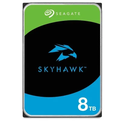Seagate 8TB SkyHawk Disco Duro para vigilancia 256MB SATA 6GB/s Seagate 8TB SkyHawk Disco Duro para vigilancia 256MB SATA 6GB/s