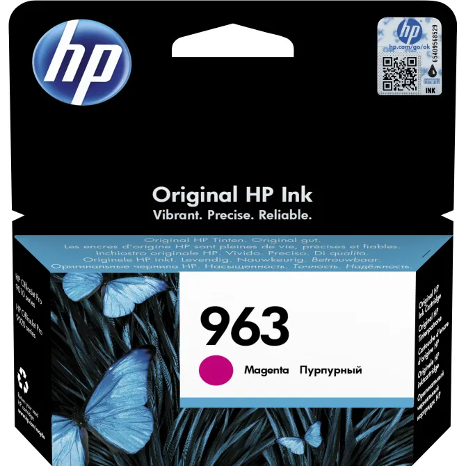 HP 963 Magenta 3JA24AE - Cartucho de Tinta Original