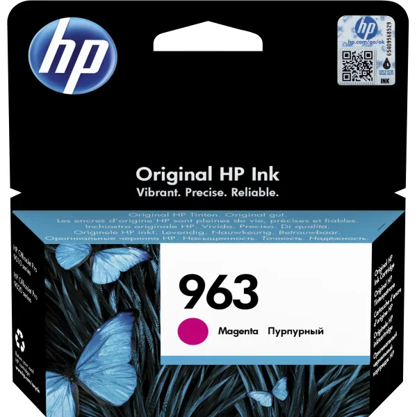 HP 963 Magenta 3JA24AE - Cartucho de Tinta Original