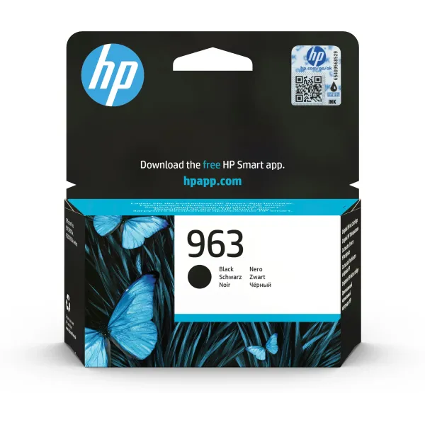 HP 963 Negro 3JA26AE - Cartucho de Tinta Original
