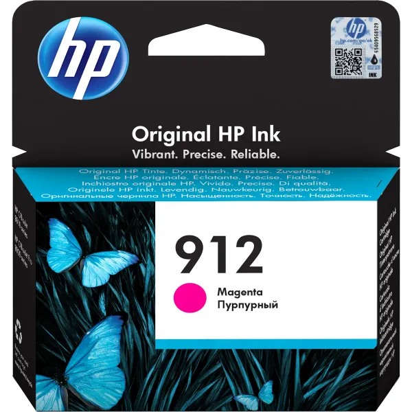 HP 912 Magenta 3YL78AE - Cartucho de Tinta Original