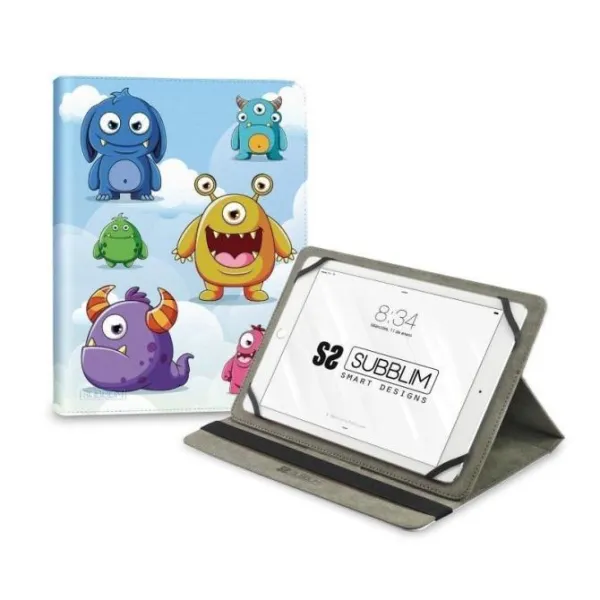 Subblim Trendy Case Funda Universal Monsters para Tablet hasta 11"