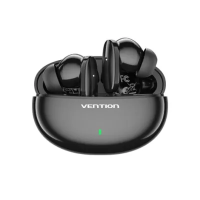 Vention NBFB0 Auriculares Bluetooth con Estuche de Carga Negros