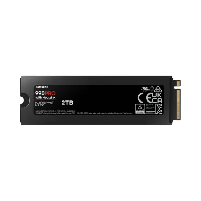 Samsung 990 PRO 2TB con Disipador SSD PCIe 4.0 NVMe M.2 a Samsung 990 PRO 2TB con Disipador SSD PCIe 4.0 NVMe M.2 a