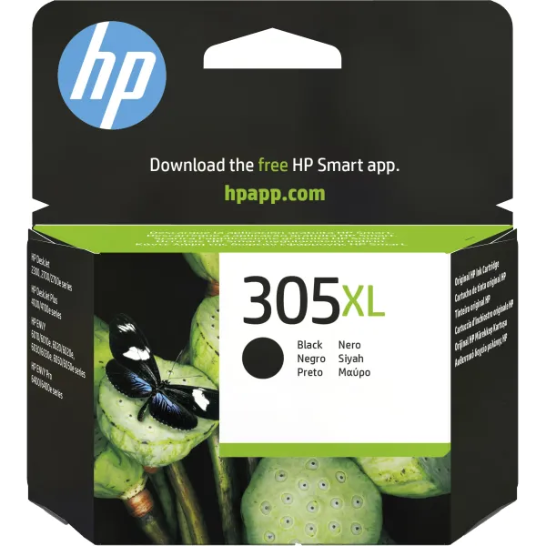 HP 305XL Negro 3YM62AE - Cartucho de Tinta Original