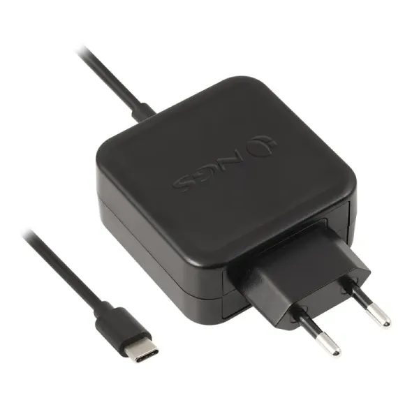 Cargador de Portátil NGS W-45W USB Tipo-C/ 45W/ Automático/ Voltaje 5-20V