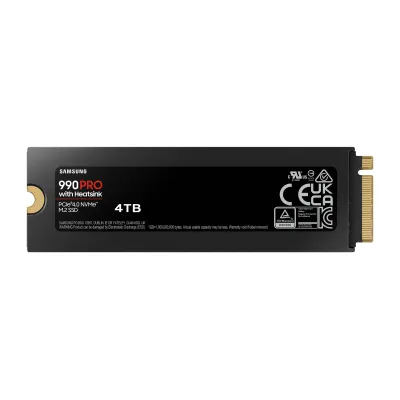 Samsung 990 PRO 4TB con Disipador SSD PCIe 4.0 NVMe M.2 a Samsung 990 PRO 4TB con Disipador SSD PCIe 4.0 NVMe M.2 a