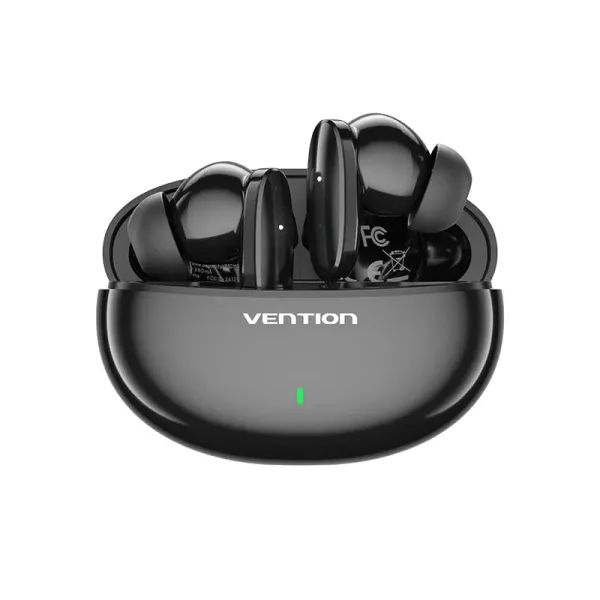 Vention NBFB0 Auriculares Bluetooth con Estuche de Carga Negros 