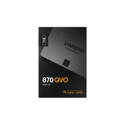 Samsung 870 QVO SSD 1TB 2.5" SATA 6GB/s a 560MB/s Samsung 870 QVO SSD 1TB 2.5" SATA 6GB/s a 560MB/s