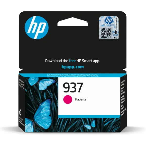 HP 937 Magenta 4S6W3N - Cartucho de Tinta Original