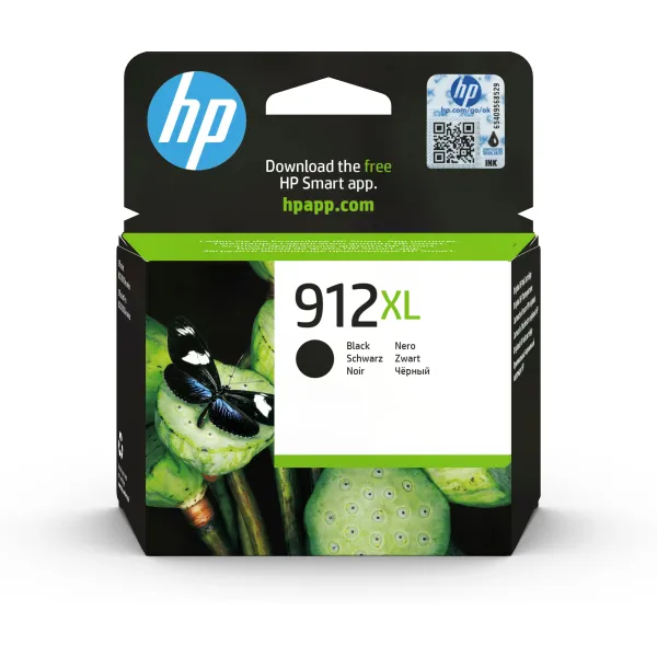 HP 912XL Negro 3YL84AE - Cartucho de Tinta Original