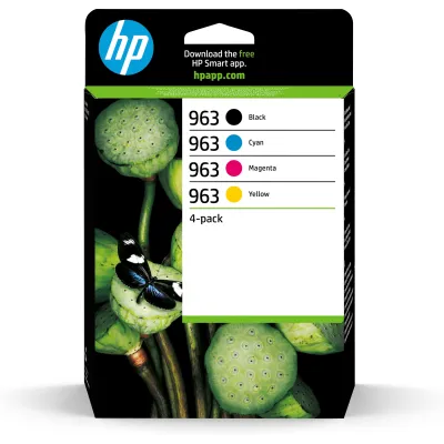 HP 963 Multipack Cian Magenta Amarillo Negro 6ZC70AE -