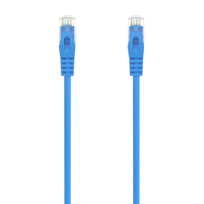 Aisens A145-0571 Cable de Red RJ45 UTP Cat 6A 30cm Azul