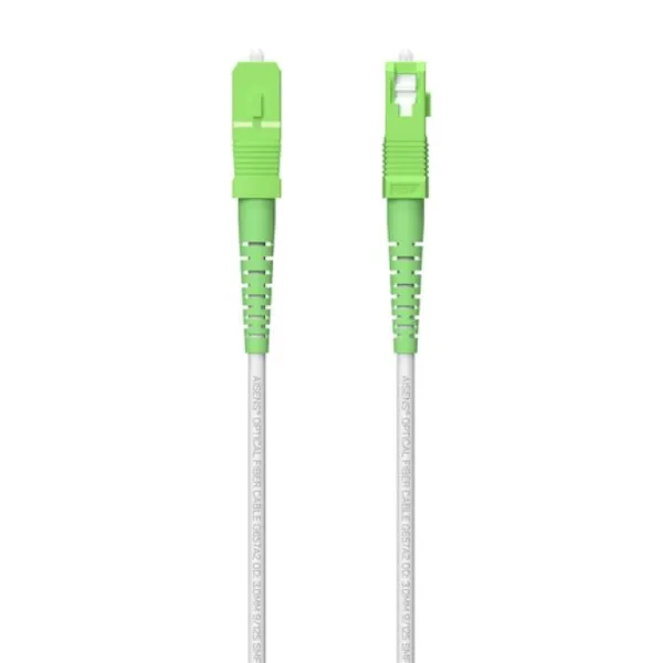 Cable de Fibra Óptica G657A2 3.0 9/125 SMF Aisens A152-0620/ LSZH/ 200m/ Blanco