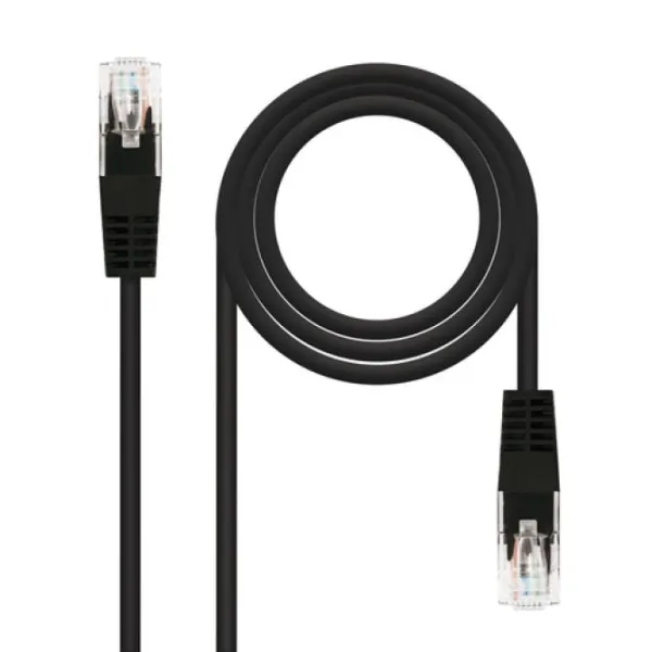 Nanocable Cable de Red RJ-45 UTP AWG24 Cat. 5e 50cm Negro 