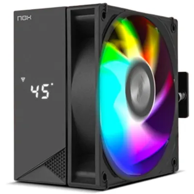 Ventilador CPU Nox HUMMER H-500 ARGB Ventilador CPU con Ventilador CPU Nox HUMMER H-500 ARGB Ventilador CPU con