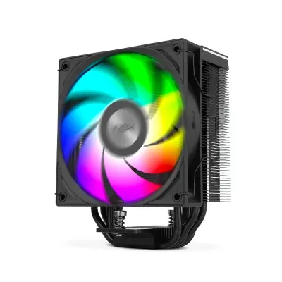 Ventilador CPU Nox HUMMER H-500 ARGB Ventilador CPU con Ventilador CPU Nox HUMMER H-500 ARGB Ventilador CPU con